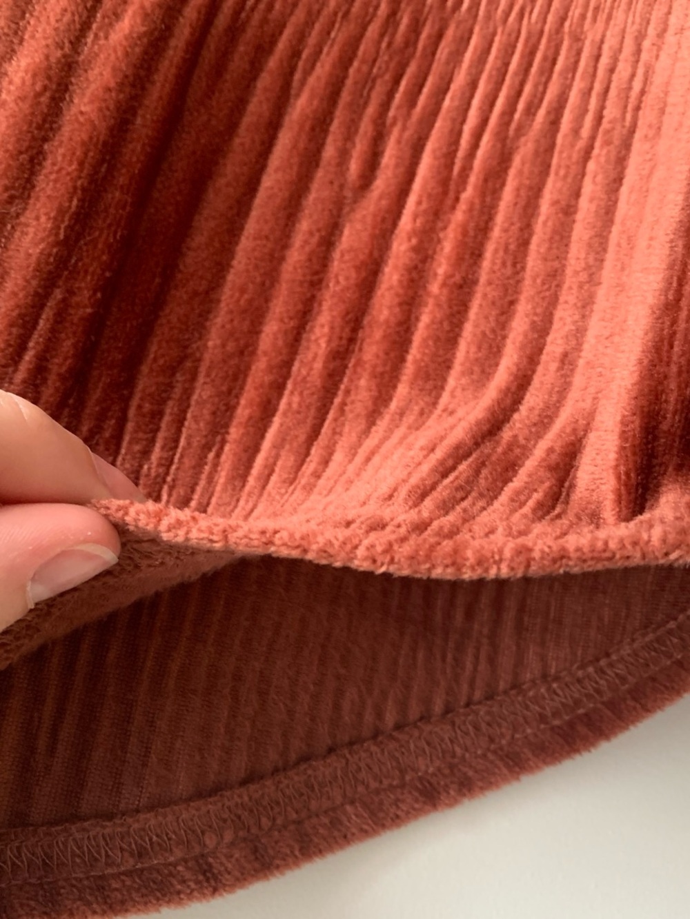 Rust/Copper Button-Up Shirt - Picture 6 of 6
